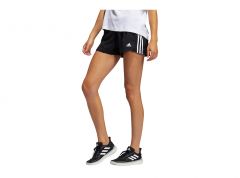 Adidas Women's Pacer 3 Stripe Woven Shorts