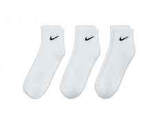 Nike Adults Everyday Cushioned Training Ankle Socks (3 Pairs