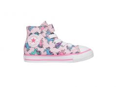Converse Infants Chuck Taylor Unicorns 1V Pink Hi Top Sneake