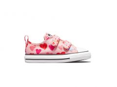 Converse Infants Chuck Taylor All Star 2V Hearts Sneakers-PN